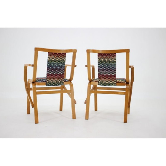 Image 1 of Paire de fauteuils vintage par Ton, Tchécoslovaquie 1970