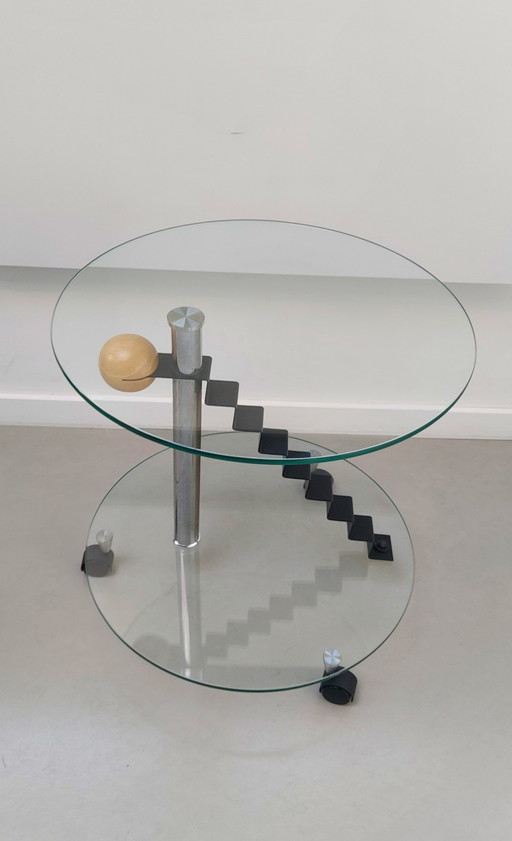 Table d'appoint postmoderne 1980