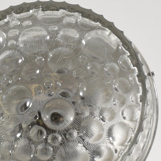 Lampe suspendue vintage en aluminium par Jo Hammerborg pour Fog and Morup, 1960