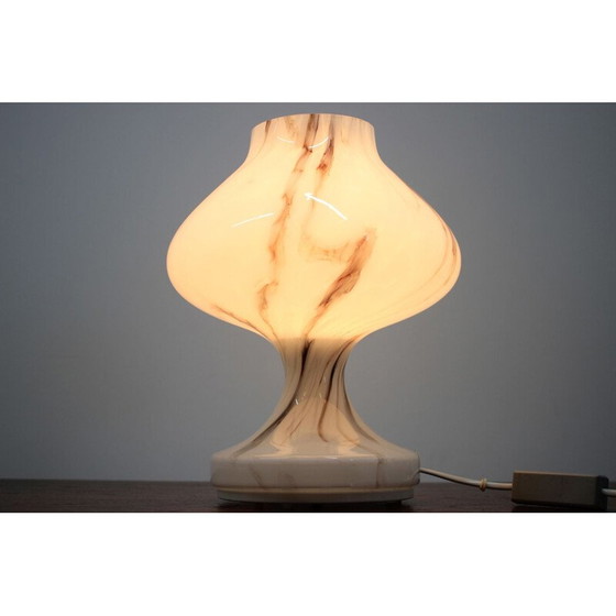 Image 1 of Lampe en verre vintage par Kamenický Šenov, Tchécoslovaquie 1970