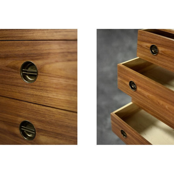 Image 1 of Commode Vintage Highboy en teck, Danemark, 1960