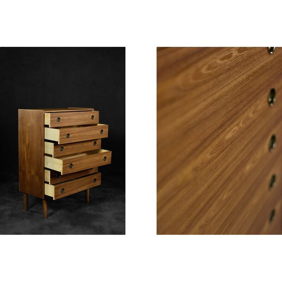 Image 1 of Commode Vintage Highboy en teck, Danemark, 1960