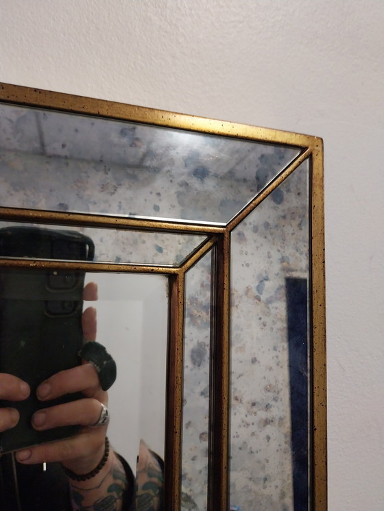 Image 1 of 1 x grand miroir Deknudt Belgique. 180 x 100cm années 1980