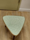 Vintage Green Plant Table Side Table
