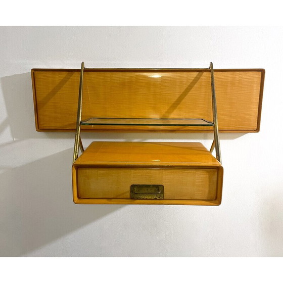 Image 1 of Paire de tables de nuit du milieu du siècle par Silvio Cavatorta, années 1950