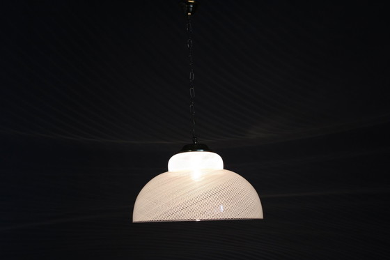 Image 1 of Lampe pendante en verre de Murano 1970S