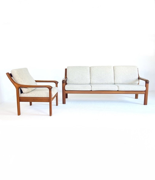 Ensemble de salon vintage, Holstebro Møbelfabrik '70