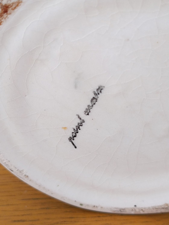 Image 1 of Vase Fait Main Aux Motifs Floraux 