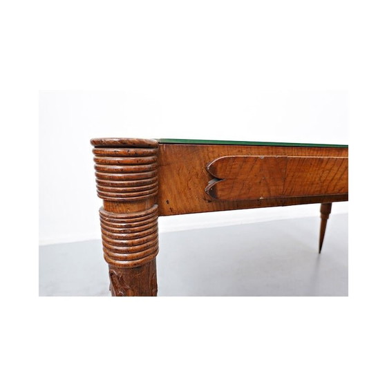 Image 1 of Table de salle à manger extensible vintage par pier luigi colli, italien 1940s