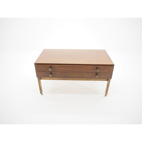 Image 1 of Commode vintage en bois et chrome, tchèque 1960