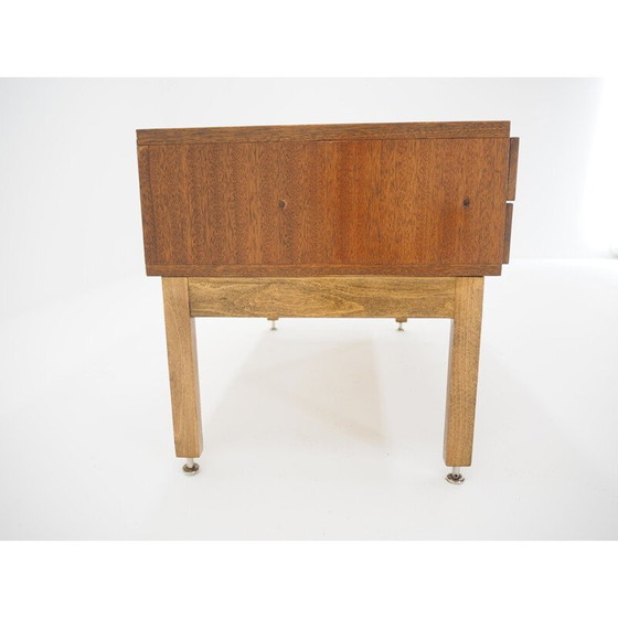 Image 1 of Commode vintage en bois et chrome, tchèque 1960