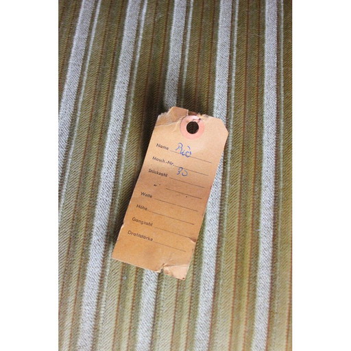 Fauteuil vintage allemand vert - années 1950