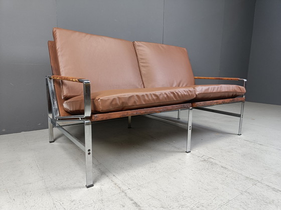 Image 1 of Vintage Fk 6720 Sofa By Fabricius & Kastholm For Kill International, 1960S