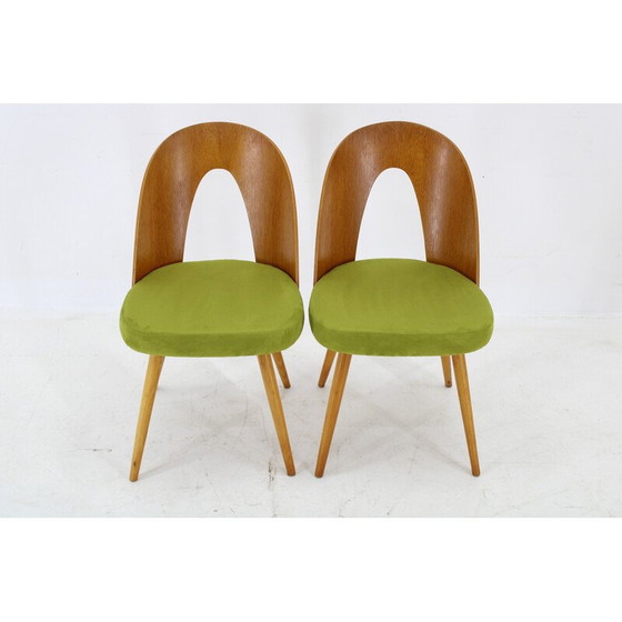 Image 1 of Ensemble de 4 chaises de salle à manger vintage par Antonin Suman, 1960s