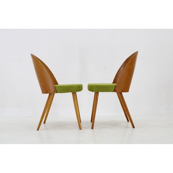 Image 1 of Ensemble de 4 chaises de salle à manger vintage par Antonin Suman, 1960s