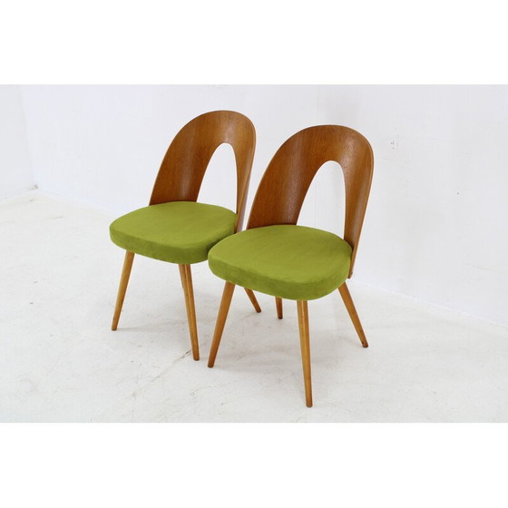 Image 1 of Ensemble de 4 chaises de salle à manger vintage par Antonin Suman, 1960s