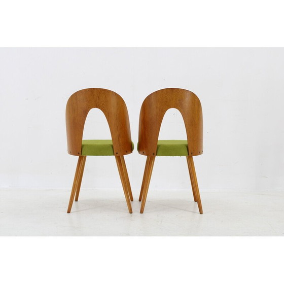 Image 1 of Ensemble de 4 chaises de salle à manger vintage par Antonin Suman, 1960s