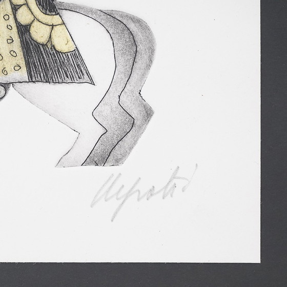 Image 1 of Sérigraphie couleur "Les Rois Mages" par Emanuele Luzzati, 1980S