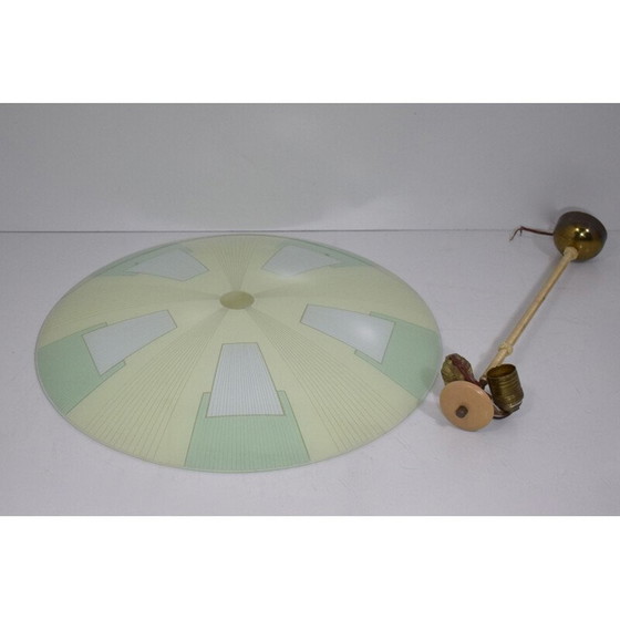 Image 1 of Pendentif en verre vintage, 1940