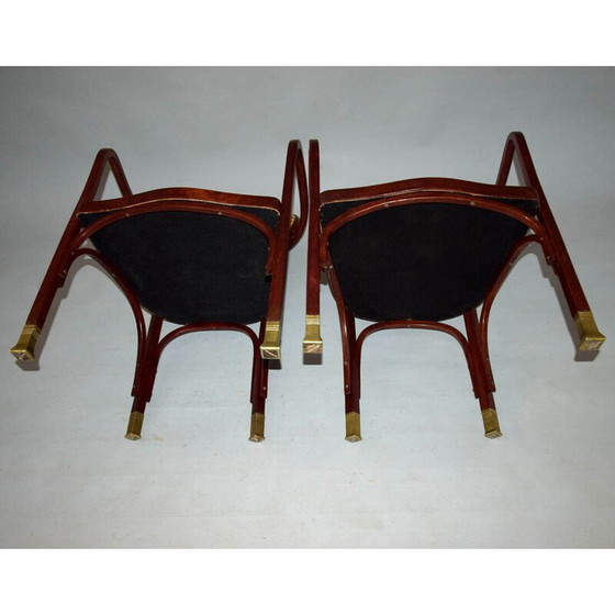 Image 1 of Ensemble de salon vintage Kohn No.717 par Gustav Siegel