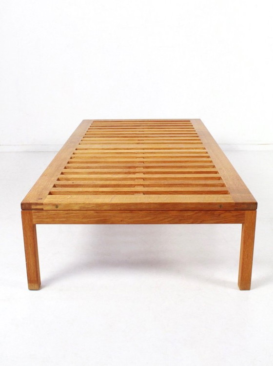 Image 1 of Très rare Banc/Table At-18 par Hans J Wegner pour Andreas Tuck, Danemark 60's