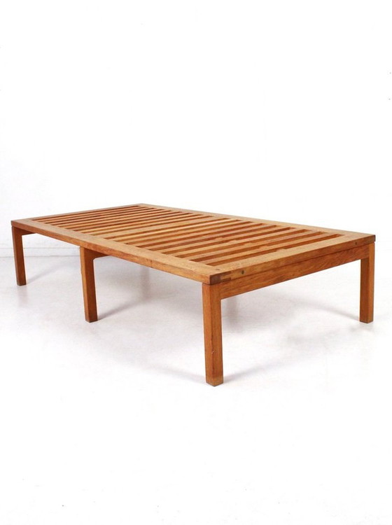 Image 1 of Très rare Banc/Table At-18 par Hans J Wegner pour Andreas Tuck, Danemark 60's