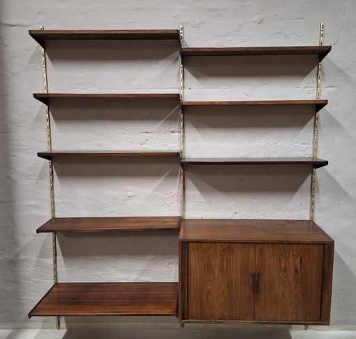 Système d'étagères modulaires en palissandre de Kai Kristiansen, 1960S
