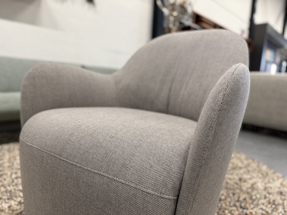 Image 1 of Gelderland 7901 Solid Chair Fauteuil pivotant Grey Re Wool