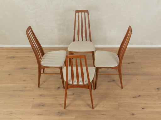  Chaises de salle à manger 1960S, Niels Koefoed