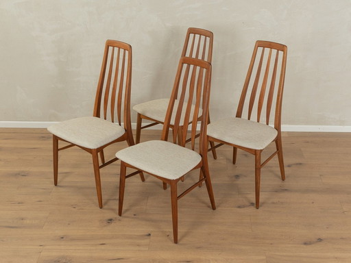  Chaises de salle à manger 1960S, Niels Koefoed