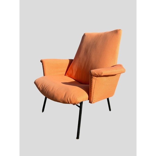 Fauteuil vintage SK660 par Pierre Guariche pour Steiner, 1950