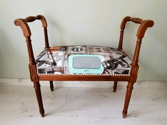 Image 1 of Banquette Louis XVI Époque Art Nouveau