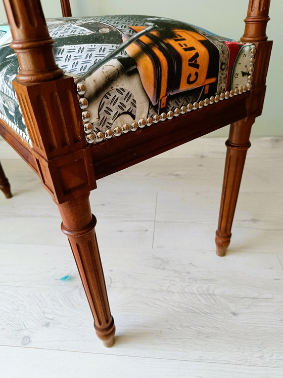 Image 1 of Banquette Louis XVI Époque Art Nouveau