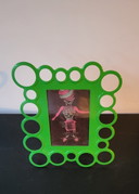 Cadre photo vintage IKEA vert dans le style Pop-Art