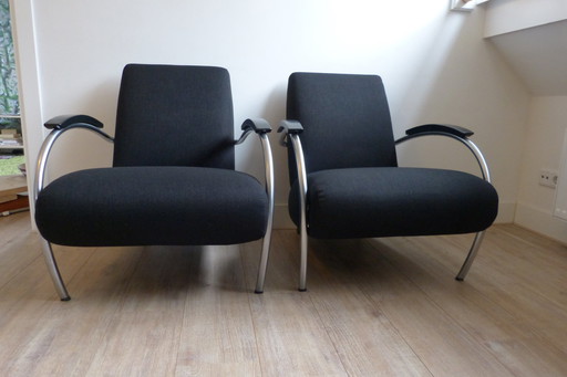 Gelderland 5470 Fauteuil Design Jan Des Bouvrie As New 2X