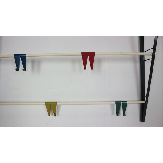 Image 1 of Porte-manteau vintage en métal par Coen de Vries pour Devo, Pays-Bas 1960