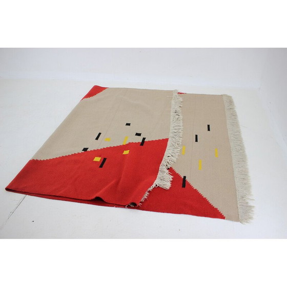 Image 1 of Tapis Kilim vintage en laine, 1950