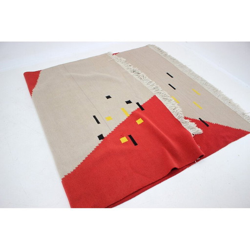 Tapis Kilim vintage en laine, 1950