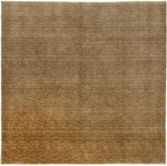 Image 1 of Tapis moderne Gabbeh Loom Unicolore noué à la main 251 X 245 cm Nouveau tapis