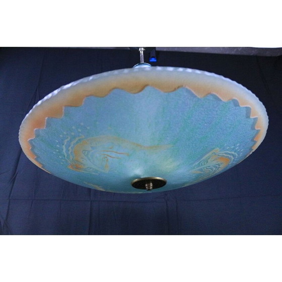 Image 1 of Plafonnier Art déco vintage Mermaid, années 1930