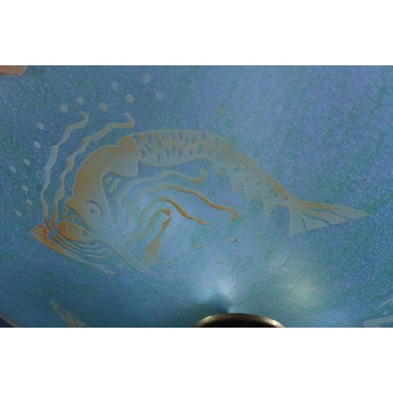 Image 1 of Plafonnier Art déco vintage Mermaid, années 1930