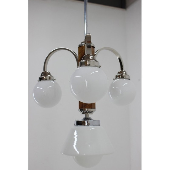 Image 1 of Lustre vintage Art Déco, Tchécoloslovaquie, années 1930