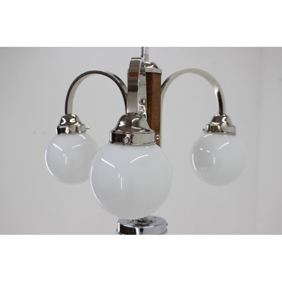 Image 1 of Lustre vintage Art Déco, Tchécoloslovaquie, années 1930