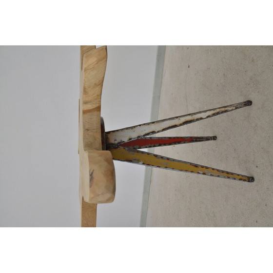 Image 1 of Table d'appoint "fleur" en teck, 1980