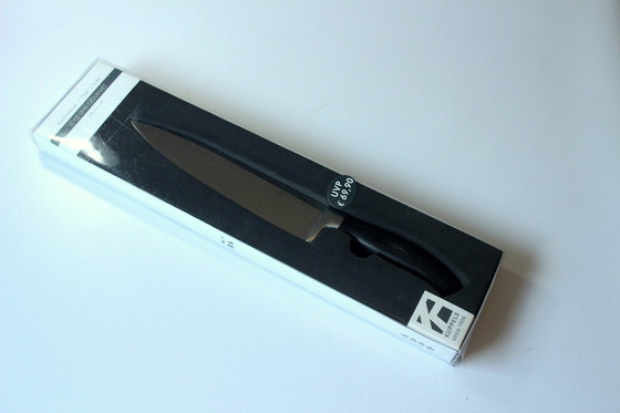 Image 1 of Grand couteau de cuisine de haute qualité - Couteau de cuisine en acier inoxydable - Vintage