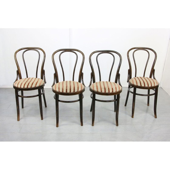 Image 1 of Paire de chaises de salle à manger vintage Thonet