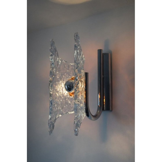 Image 1 of Lampe murale vintage Murano pop art 1960