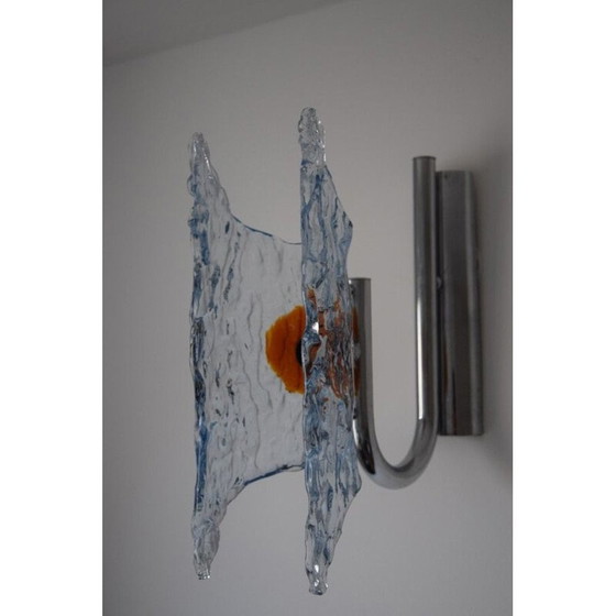 Image 1 of Lampe murale vintage Murano pop art 1960