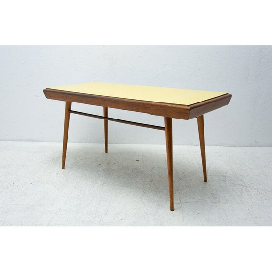 Image 1 of Table basse vintage en bois de hêtre par Interiér Praha, Tchécoslovaquie 1960