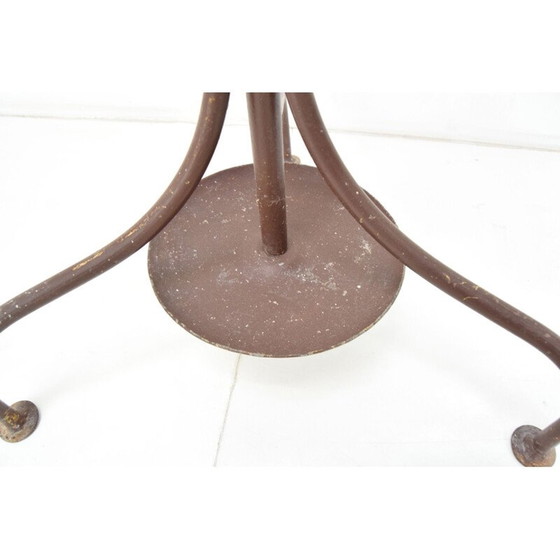 Porte-manteau et porte-parapluie vintage en fonte, 1920 (photo 7 of 9)